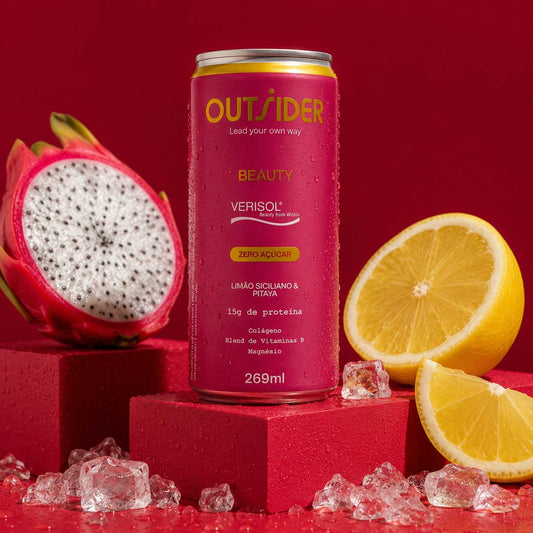 Outsider Beauty — Colágeno Verisol® para pele, unhas e cabelo | Pack 6 latas