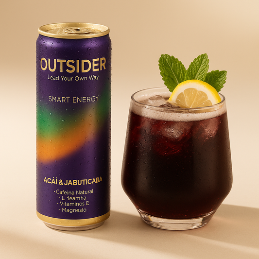 OUTSIDER SMART ENERGY - AÇAI E JABUTICABA - PACK 6 UND
