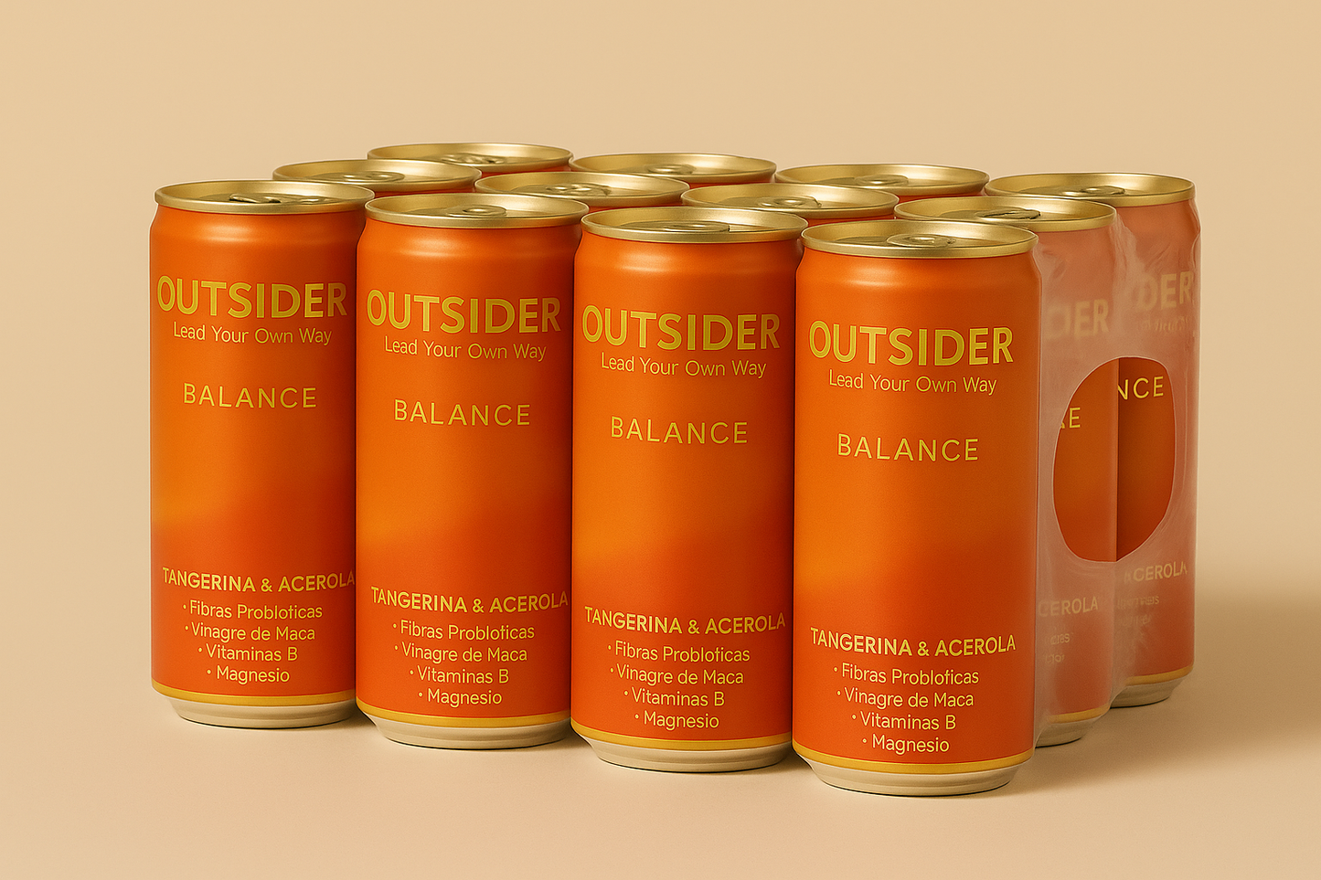 OUTSIDER BALANCE - TANGERINA E ACEROLA